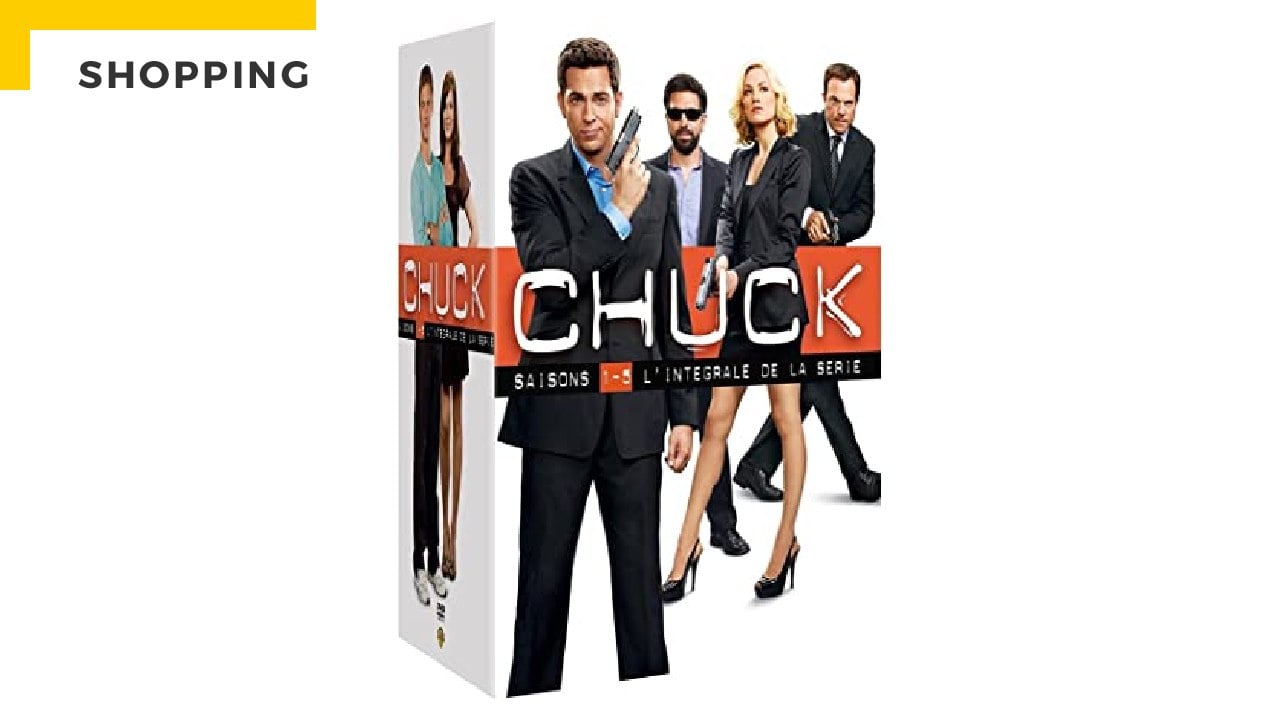 Chuck : fêtez les 15 ans de la série avec l’intégrale en DVD !