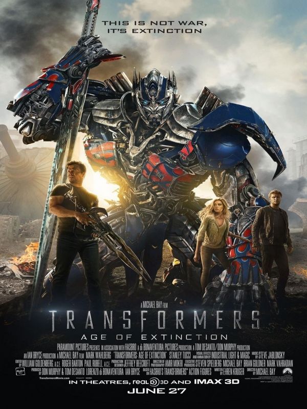 Affiche du film Transformers l'âge de l'extinction Affiche 8 sur 21