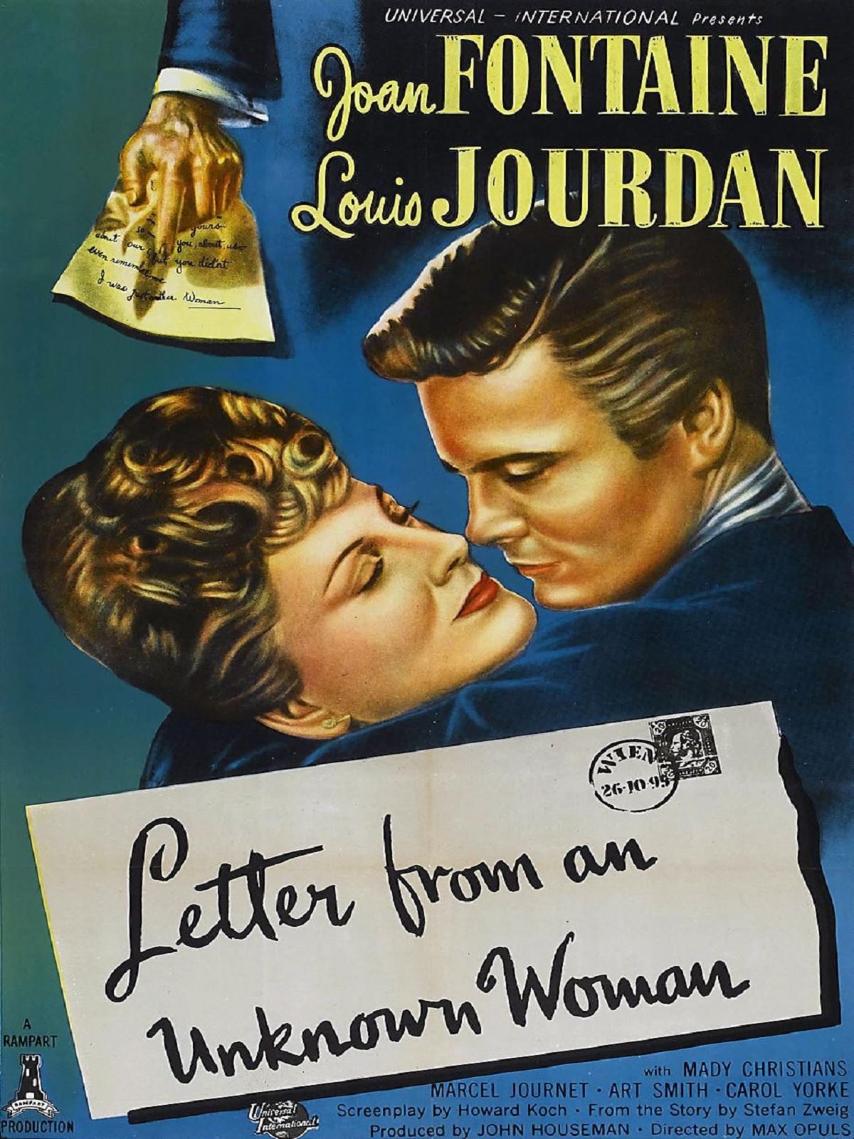 Musique De Film En 2 Lettres Affiche du film Lettre d'une inconnue - Affiche 2 sur 3 - AlloCiné