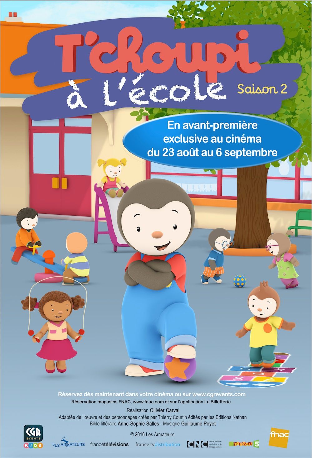 T’choupi à l’école ! - Saison 2 inédite (CGR Events)