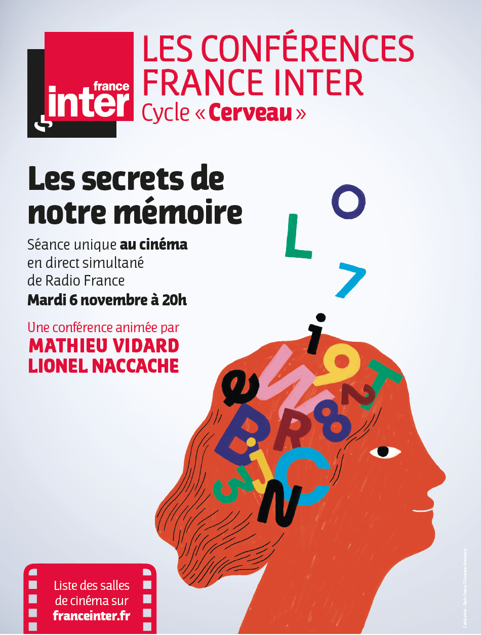 Les secrets de notre mémoire - Conférence France Inter (CGR Events)