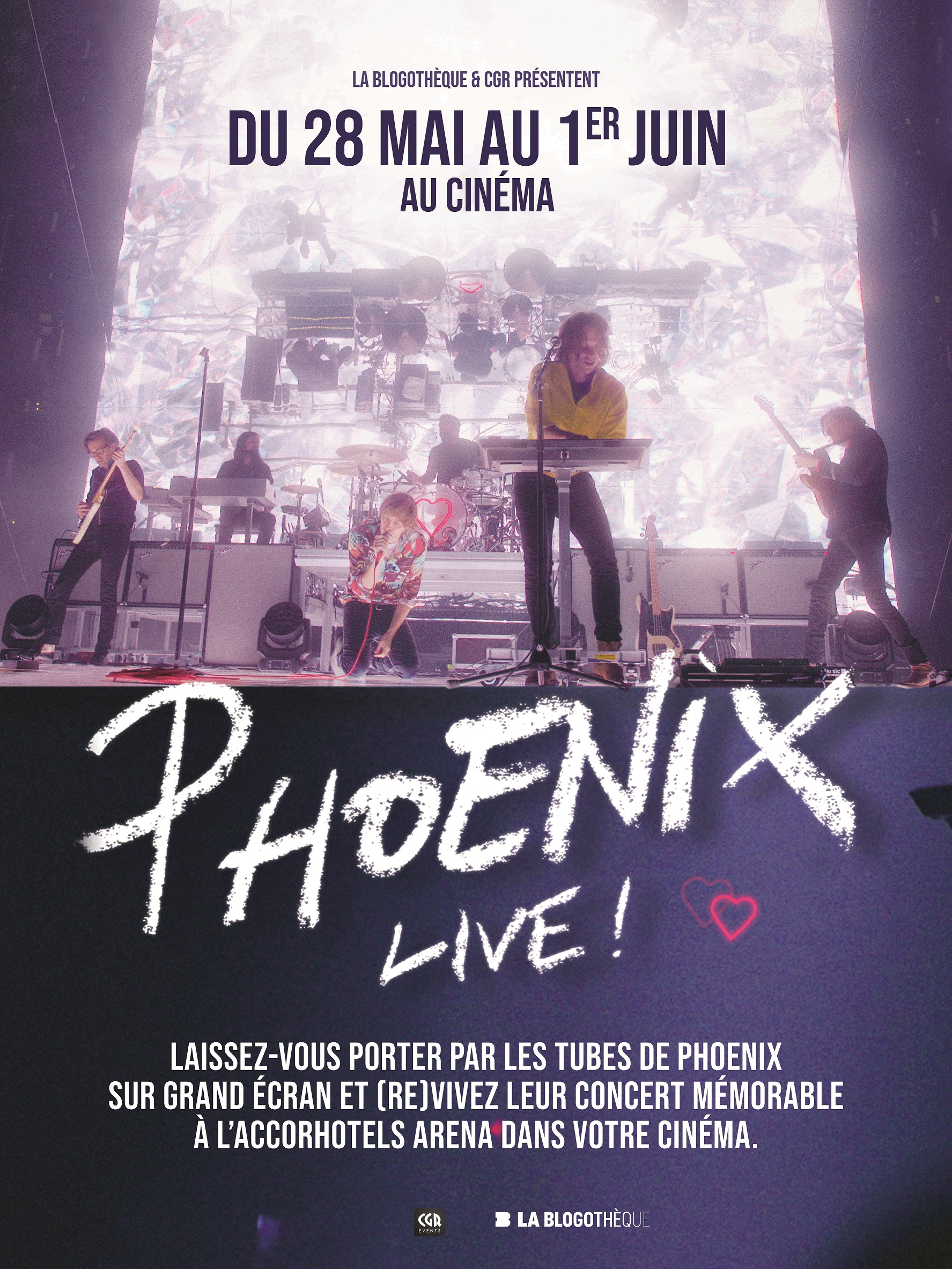 Phoenix, Le Concert sur Grand Ecran