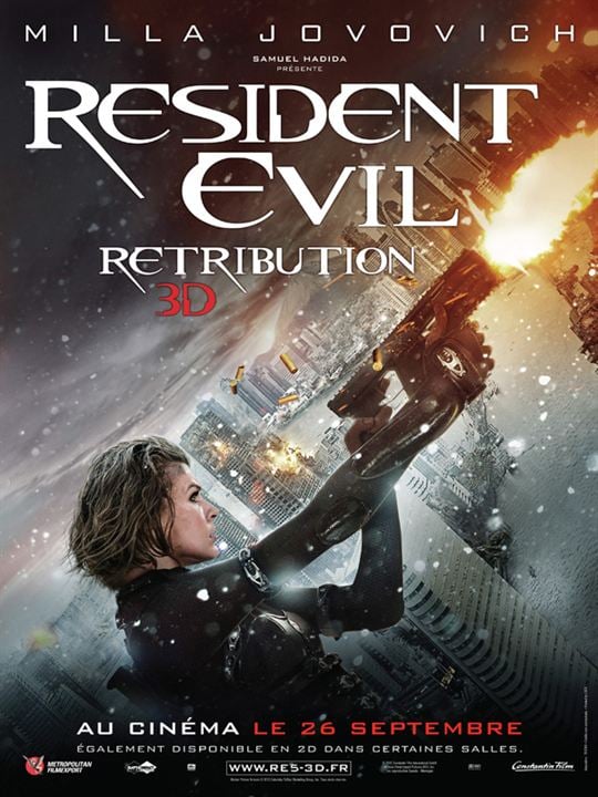 Affiche du film Resident Evil Retribution Affiche 1 sur 3 AlloCiné