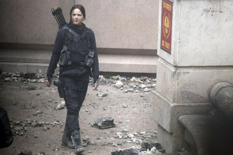 Hunger Games 3 Jennifer Lawrence En Action A Noisy Le Grand Spoilers Allocine