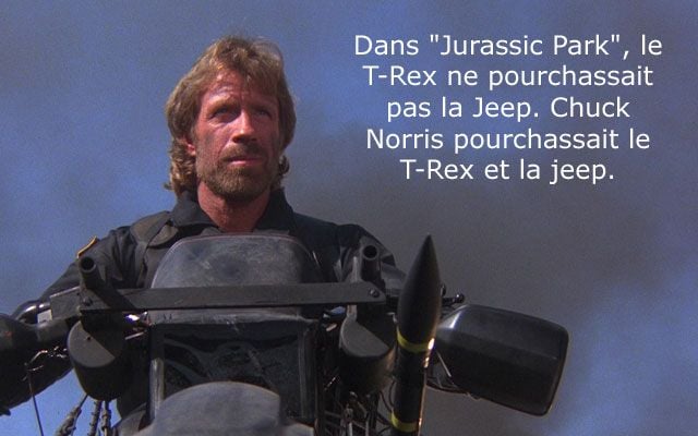 Chuck Norris a formé Yoda&hellip; Chuck Norris VS&hellip; le TRex