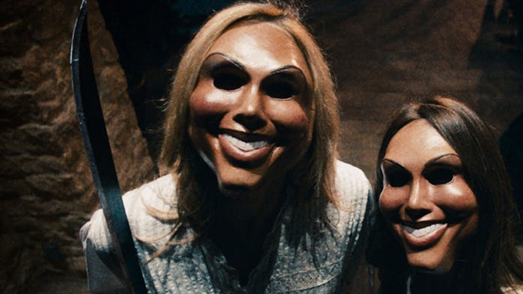 Les masques portés par les purgeurs dans "American Nightmare"