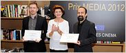 Cannes 2012: remise du Prix Media de l'Union Européenne à Asghar Farhadi