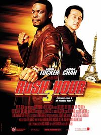 <br>Realisateur :  Brett Ratner<br>&nbsp;Genre : Com�die<br>&nbsp;Synopsis: Dans quelques heures, l'ambassadeur chinois Han compte r�v�ler l'identit� du ma�tre du plus puissant syndicat criminel du monde, les Triades chinoises. Lee est charg� de le prot�ger.Lorsque Carter, rel�gu� depuis quelque temps � la circulation, apprend que l'ambassadeur vient de se faire tirer dessus, il se pr�cipite sur les lieux pour intervenir, mais il ne parvient qu'� g�ner Lee et � permettre � l'assassin de s'enfuir. D�termin� � regagner ses galons, Carter insiste pour aider Lee � retrouver l'assassin et � r�soudre le myst�re des Triades.Les indices vont conduire l'improbable duo jusqu'� Paris. L�-bas, perdus dans un pays dont ils ne connaissent rien et face � une bande de tueurs d�cid�s � les �liminer par tous les moyens, ils vont vite se retrouver dans le p�trin jusqu'au cou. Une seule chose est certaine : � Paris comme ailleurs, ils risquent de faire beaucoup de joyeux d�g�ts...