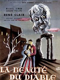 <br>Realisateur :  Ren� Clair<br>&nbsp;Genre : Fantastique<br>&nbsp;Synopsis: Le professeur Faust, d�muni devant la vieillesse, fait un pacte avec le Diable qui lui rendra sa jeunesse contre son �me.