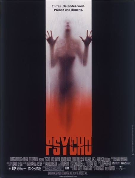 Psycho : Affiche Gus Van Sant
