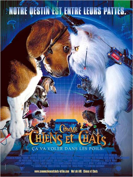 Comme chiens et chats : Affiche Lawrence Guterman