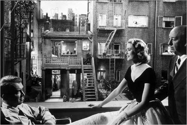 Fenêtre sur cour : Photo Alfred Hitchcock, Grace Kelly, James Stewart