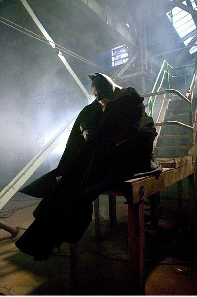 Batman Begins : Photo Christian Bale, Christopher Nolan