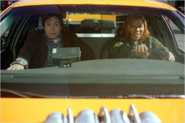 New York taxi : Photo Jimmy Fallon, Queen Latifah, Tim Story