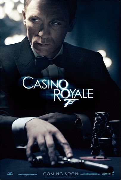 Casino Royale : affiche Daniel Craig, Martin Campbell
