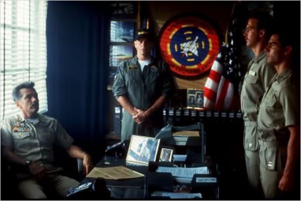 Top Gun : photo Anthony Edwards, Michael Ironside, Tom Cruise, Tom Skerritt, Tony Scott
