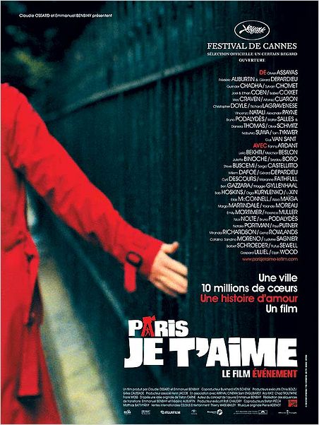 Paris, je t'aime : affiche