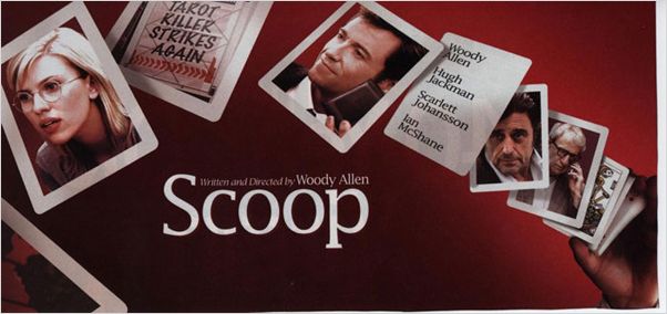 Scoop : Affiche Hugh Jackman, Ian McShane, Scarlett Johansson, Woody Allen