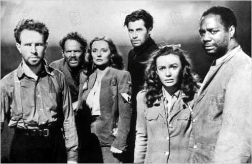 Lifeboat : photo Alfred Hitchcock, Canada Lee, Henry Hull, Hume Cronyn, John Hodiak