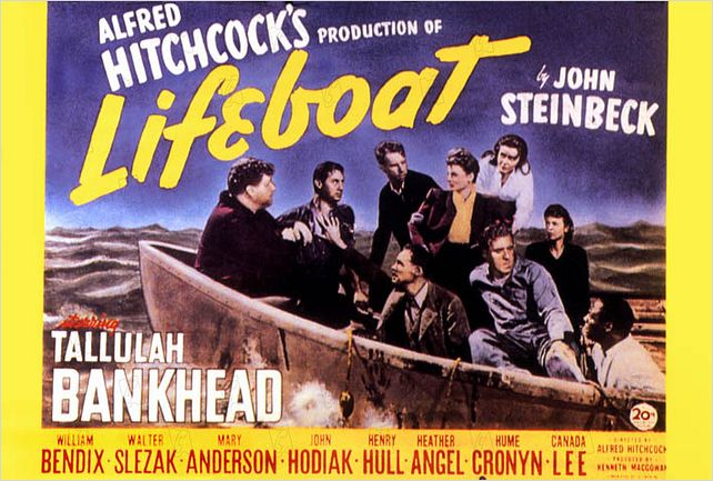 Lifeboat : photo Alfred Hitchcock, Heather Angel, Henry Hull, Hume Cronyn, John Hodiak