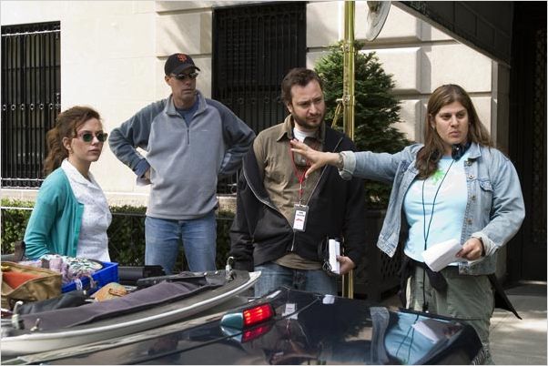Le Journal d'une baby-sitter : photo Robert Pulcini, Scarlett Johansson, Shari Springer Berman