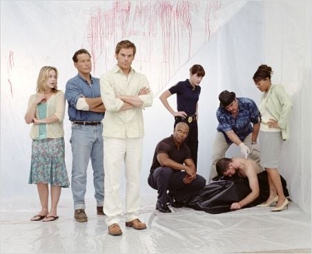 Dexter : Photo David Zayas, Erik King, James Remar, Jennifer Carpenter, Julie Benz