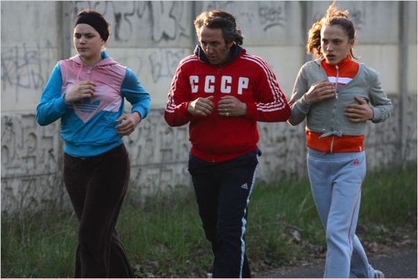 Dans les cordes : photo Louise Szpindel, Magaly Richard-Serrano, Richard Anconina, Stéphanie Sokolinski