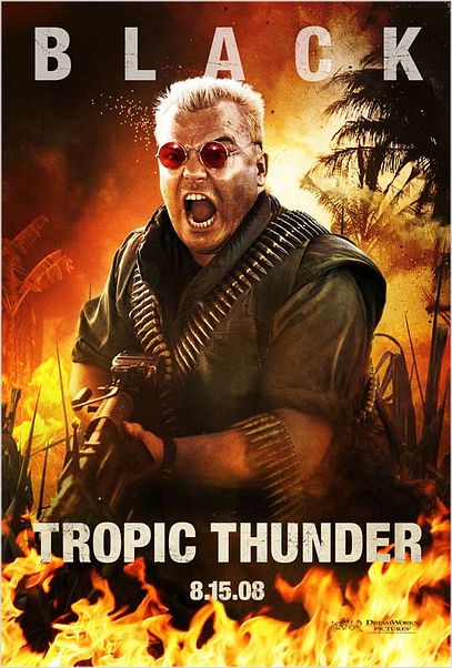 Tonnerre sous les Tropiques : affiche Ben Stiller, Jack Black, Jeff Portnoy