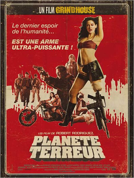 Planète terreur - un film Grindhouse : affiche Robert Rodriguez