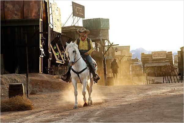 Lucky Luke : Photo James Huth, Jean Dujardin