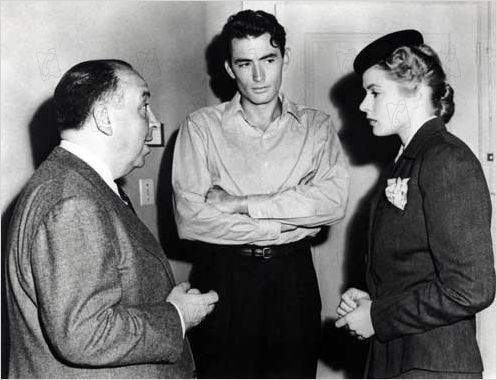 La Maison du Docteur Edwardes : photo Alfred Hitchcock, Gregory Peck, Ingrid Bergman