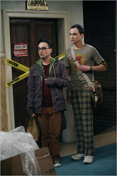The Big Bang Theory : photo Jim Parsons, Johnny Galecki