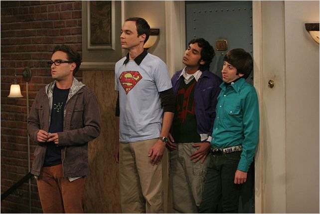 The Big Bang Theory : Photo Jim Parsons, Johnny Galecki, Kunal Nayyar, Simon Helberg