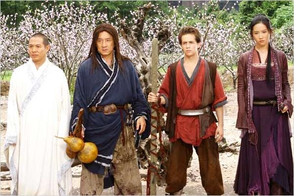 Le Royaume interdit : photo Jackie Chan, Jet Li, Michael Angarano, Rob Minkoff, Yifei Liu