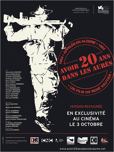 Avoir 20 ans dans les Aurès : affiche