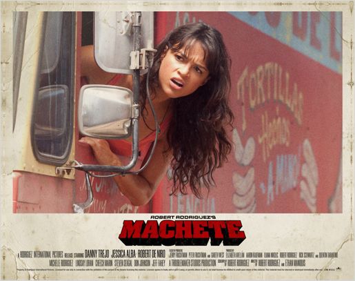 Machete : affiche Michelle Rodriguez