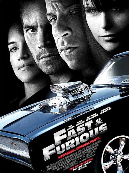 Fast and Furious 4 : Affiche Justin Lin, Paul Walker, Vin Diesel
