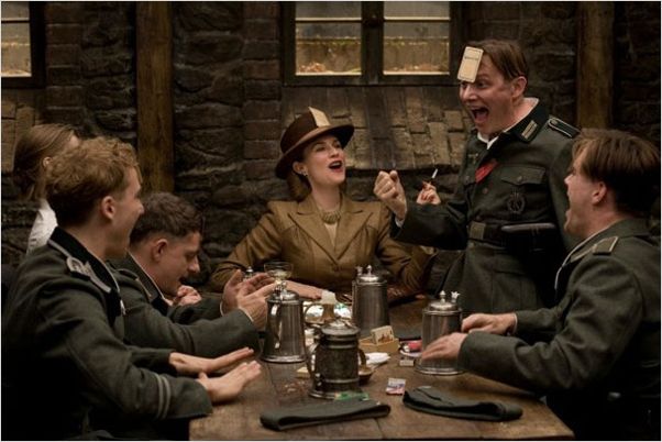 Inglourious Basterds : photo Diane Kruger, Quentin Tarantino