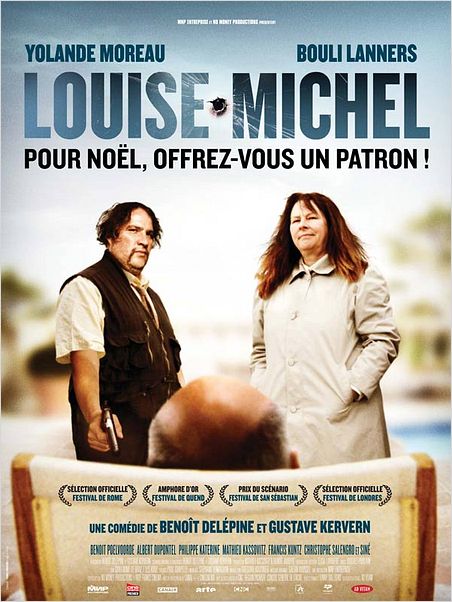 Louise-Michel : Affiche Bouli Lanners, Gustave Kervern, Yolande Moreau