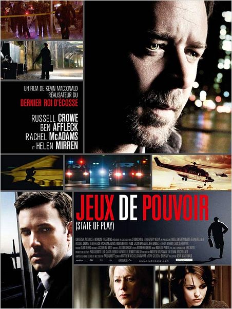 Jeux de Pouvoir : Affiche Kevin Macdonald