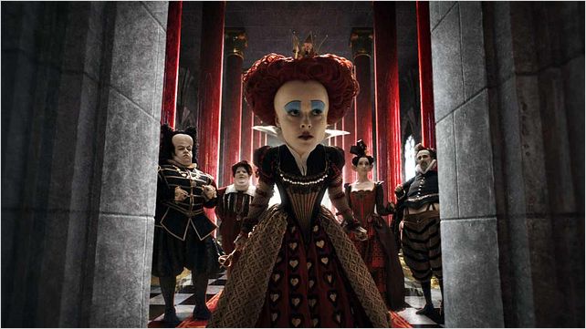 Alice au Pays des Merveilles : photo Helena Bonham Carter, Tim Burton