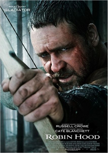 Robin des Bois : affiche Ridley Scott
