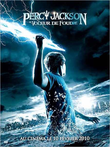 Percy Jackson le voleur de foudre : affiche Chris Columbus