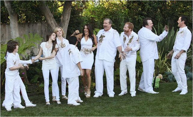Modern Family : Photo Ariel Winter, Ed O'Neill, Eric Stonestreet, Jesse Tyler Ferguson, Julie Bowen