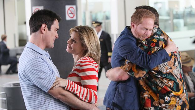 Modern Family : Photo Eric Stonestreet, Jesse Tyler Ferguson, Julie Bowen, Ty Burrell