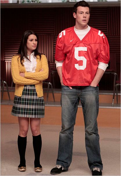 Glee : Photo Cory Monteith, Lea Michele
