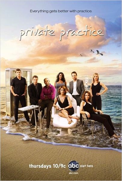 Private Practice : Photo Amy Brenneman, Audra McDonald, Chris Lowell, Kadee Strickland, Kate Walsh