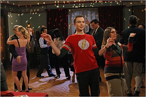 The Big Bang Theory : photo Jim Parsons, Mayim Bialik