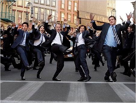 How I Met Your Mother : photo Alyson Hannigan, Cobie Smulders, Jason Segel, Josh Radnor, Neil Patrick Harris