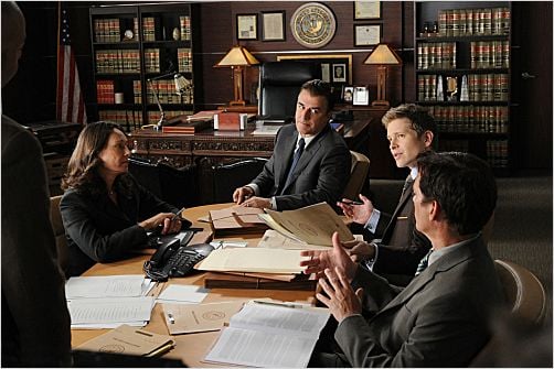 Photo Chris Noth, Matt Czuchry